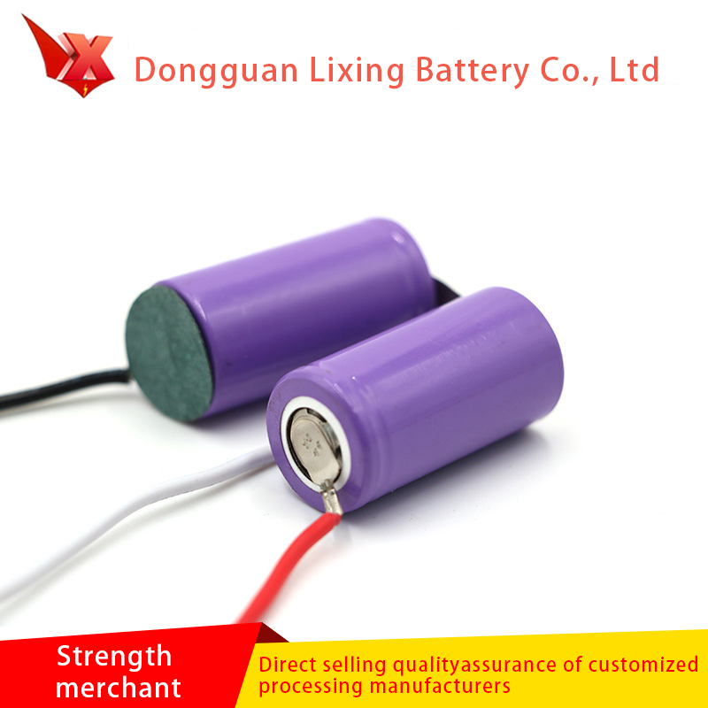 스윙 컵 리튬 배터리 18350 7.4V 전자 제품에 대 한 충전식 배터리 800mAh 특수 배터리