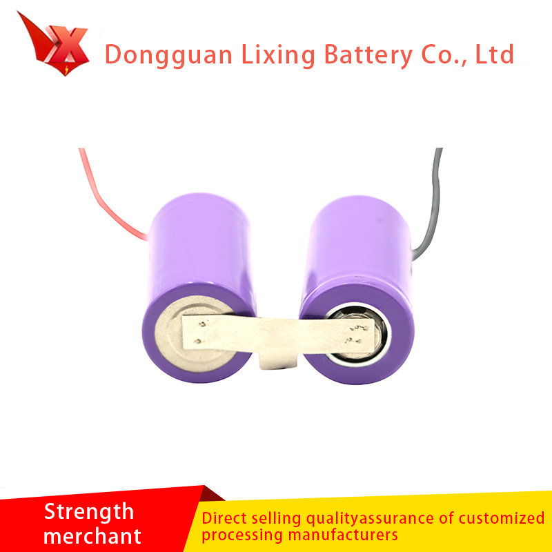 스윙 컵 리튬 배터리 18350 7.4V 전자 제품에 대 한 충전식 배터리 800mAh 특수 배터리